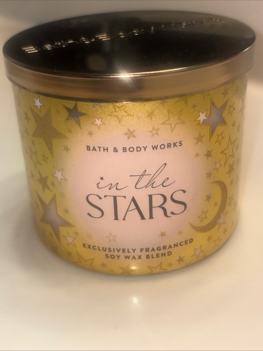 Bath & Body Works In The Stars Candle - Gold